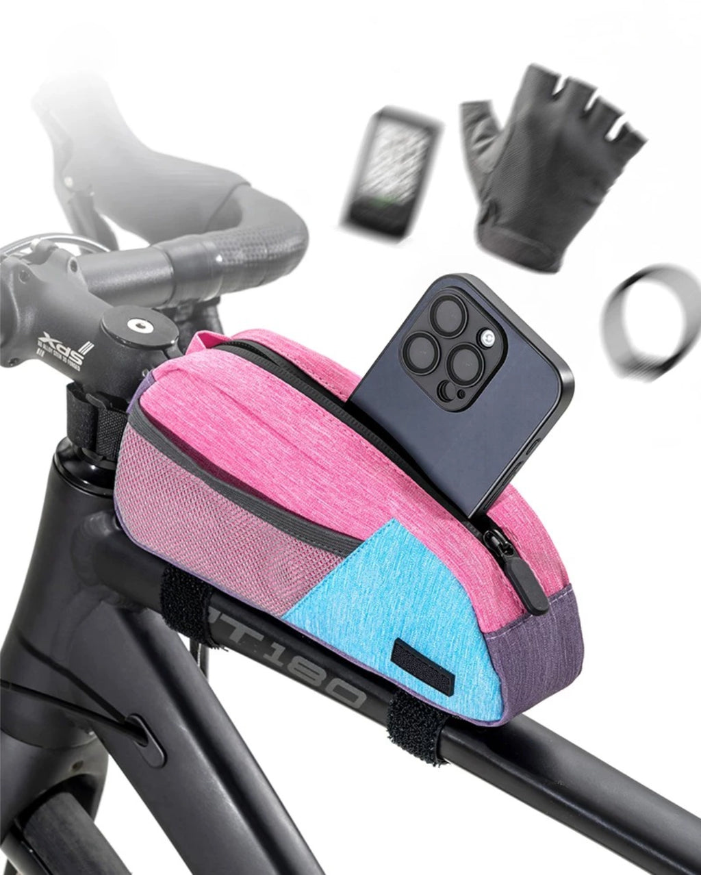 Sacoche cadre vélo TOP - 1,3 L - COVE