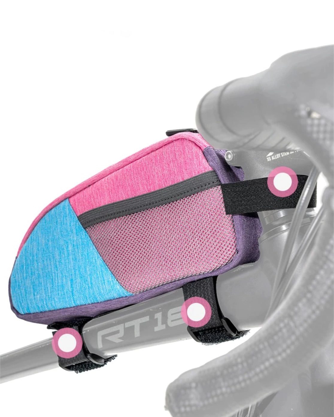 Sacoche cadre vélo TOP - 1,3 L - COVE
