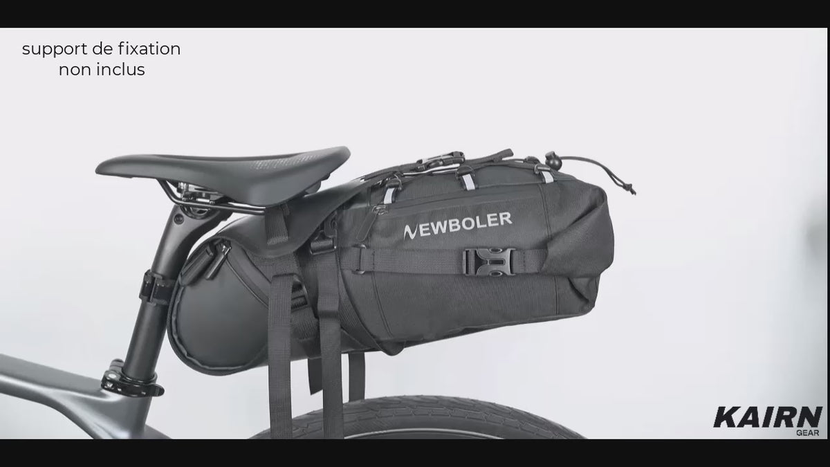 Sacoche de selle pour vélo - 10 L- CLAMP