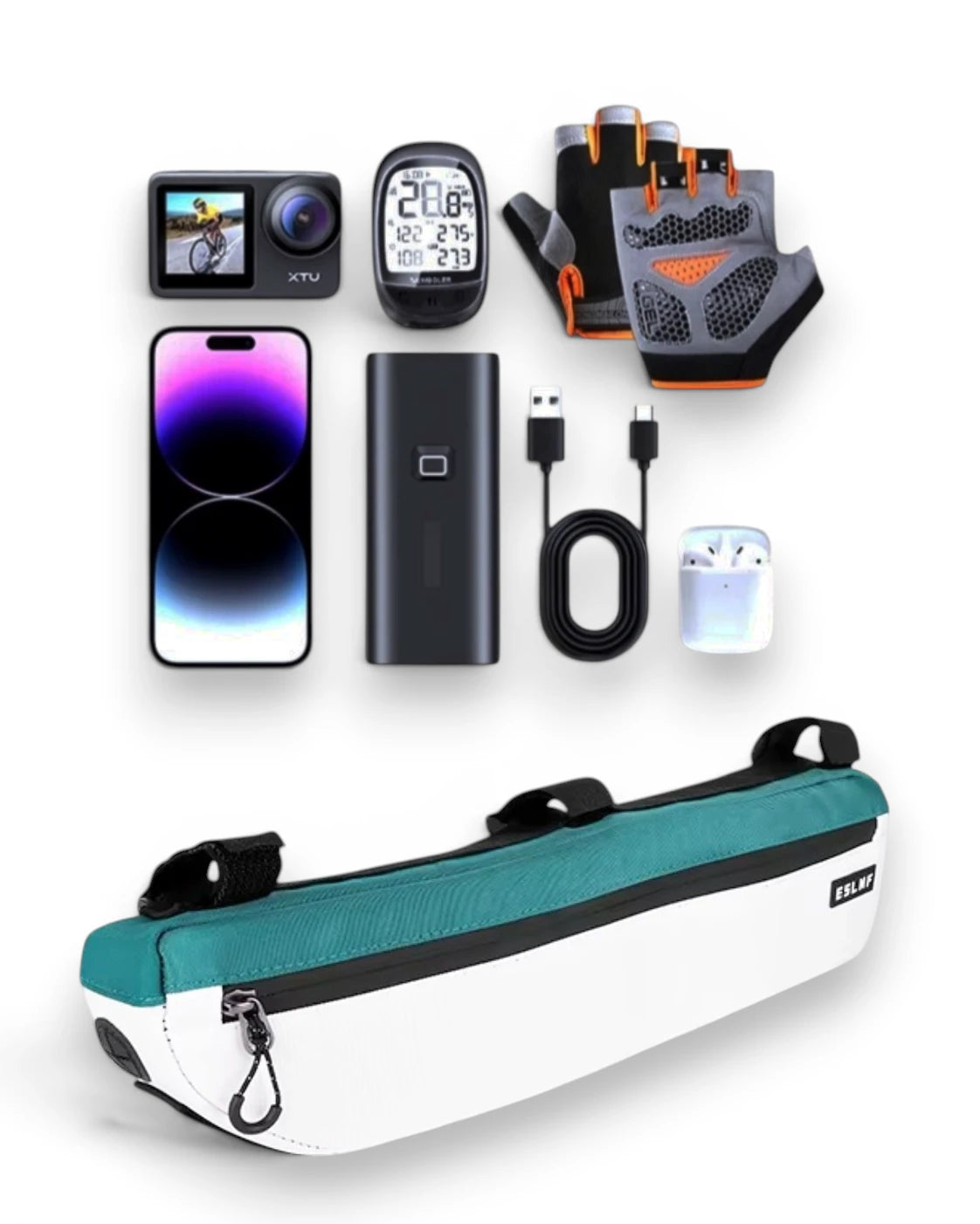 Sacoche pour cadre de vélo - 2 L - VOID