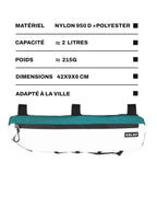 Sacoche pour cadre de vélo - 2 L - VOID