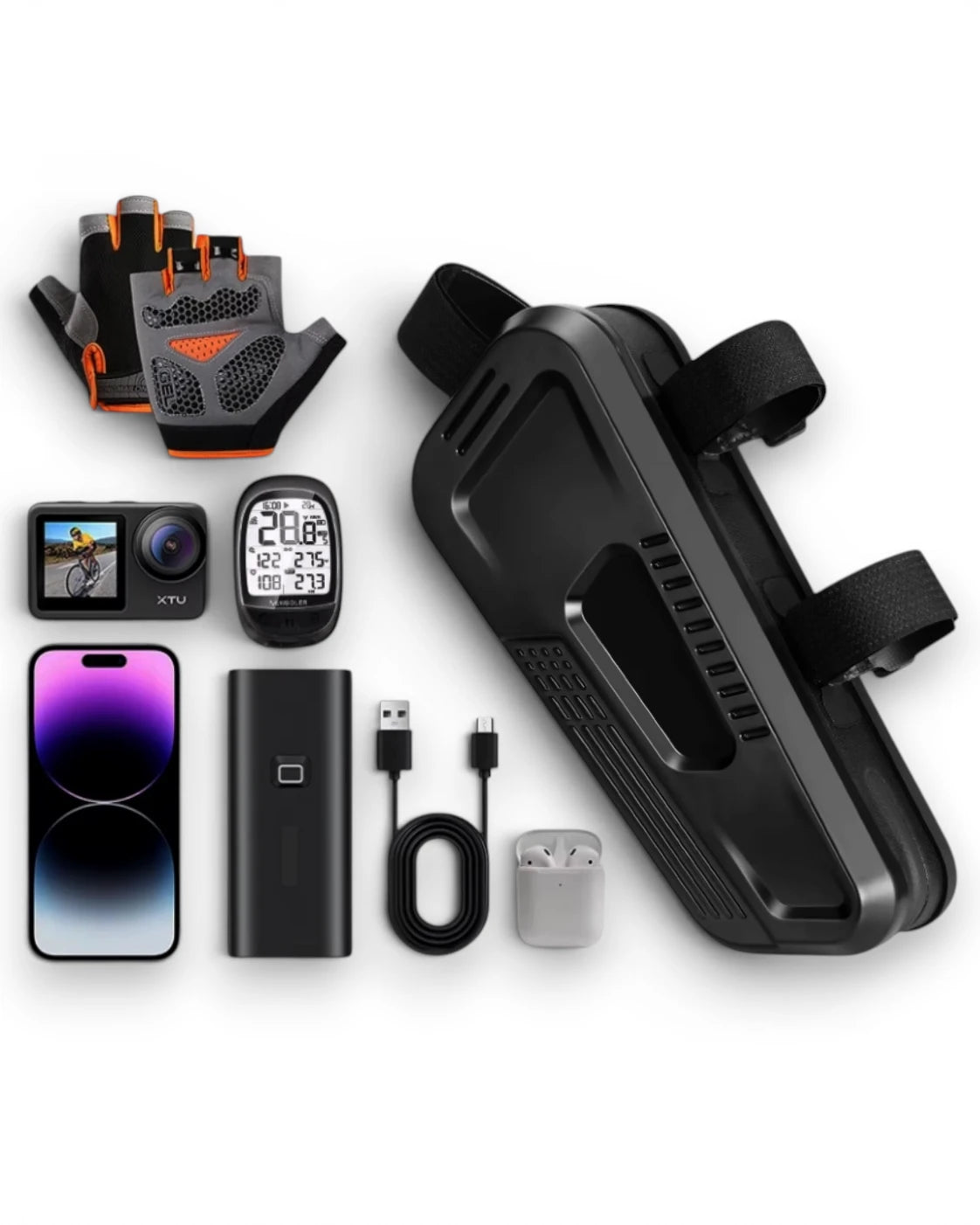 Sacoche de cadre de vélo TOP - 1,8 L- INLET