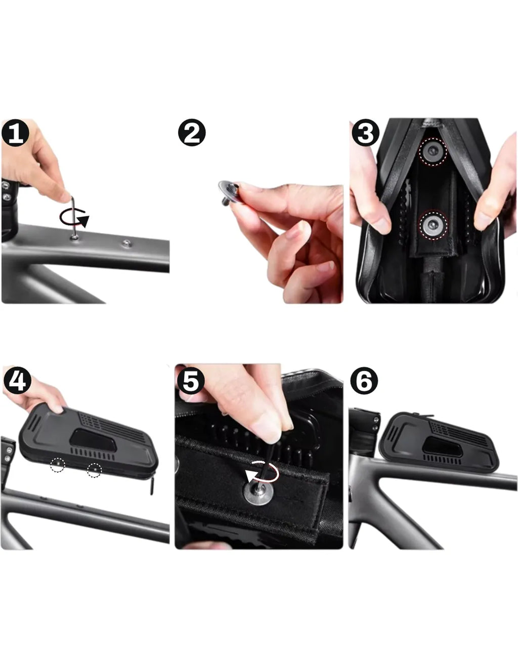 Sacoche cadre top de vélo - 0,4 L - SLOT