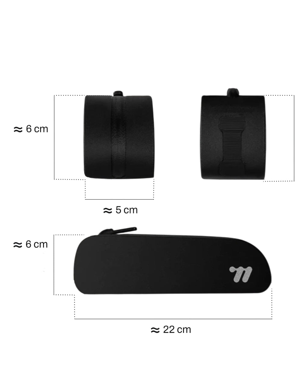Sacoche de cadre de vélo - top - 0,7 L - PLINTH