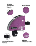 Sacoche cadre top de vélo - 0,4 L - SLOT