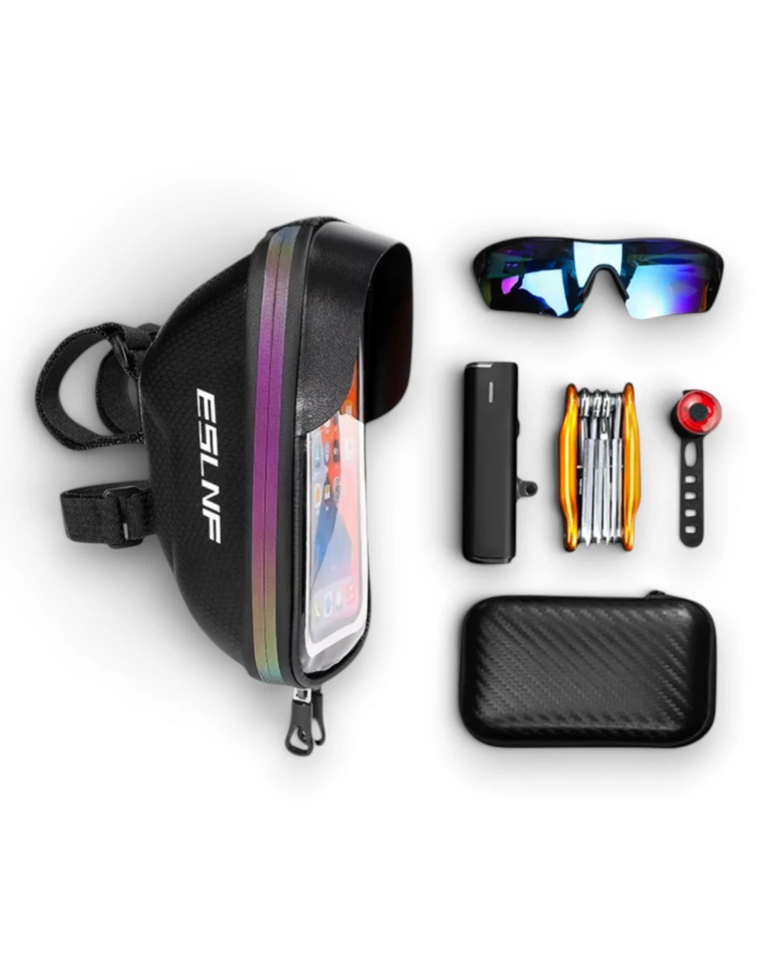 Sacoche cadre vélo écran téléphone - 1,4 L - REFLECT