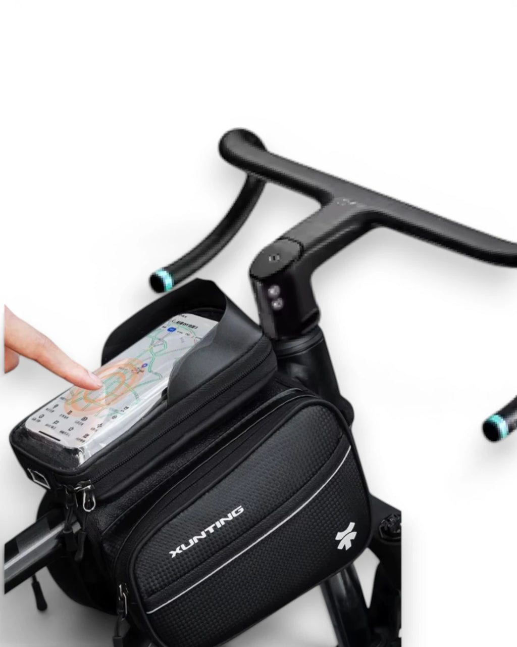 Sacoche vélo cadre pour écran de téléphone - 6,5 L - RIDGE