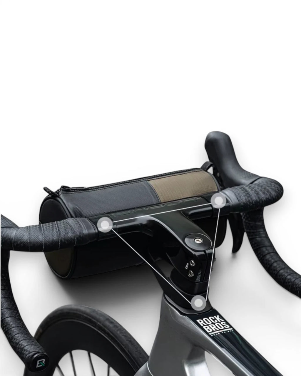Sacoche vélo guidon - 1,7 L - BROW