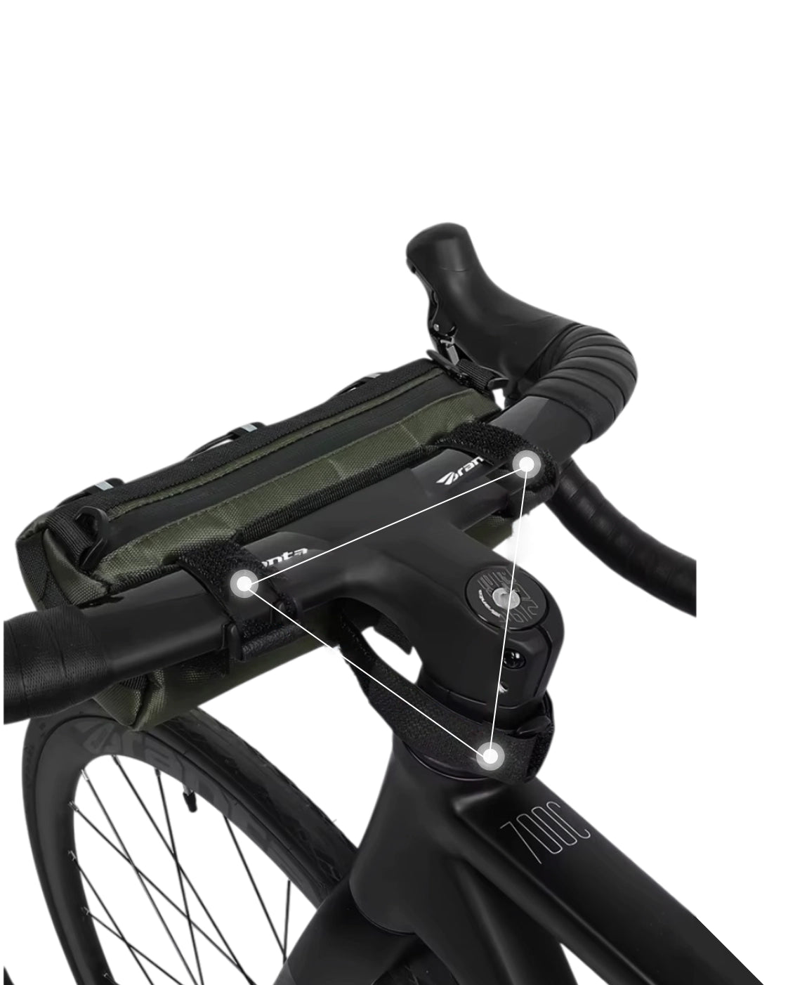 Sacoche guidon de vélo - 2,5 L - STEER