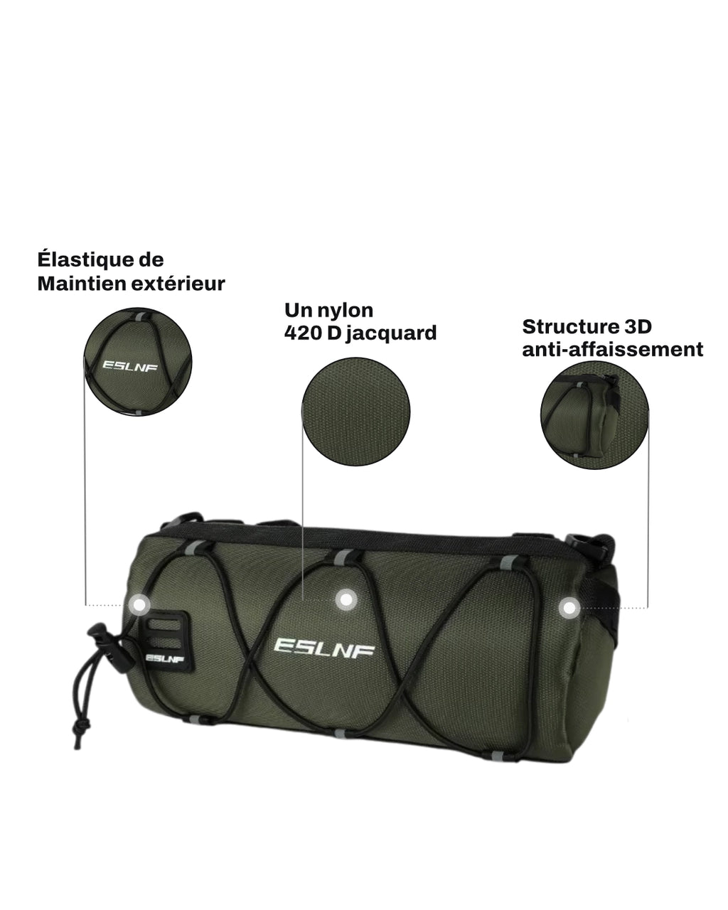 Sacoche guidon de vélo - 2,5 L - STEER
