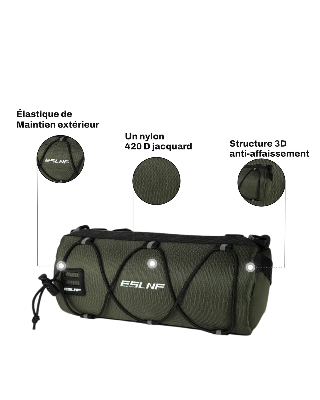Sacoche guidon de vélo - 2,5 L - STEER