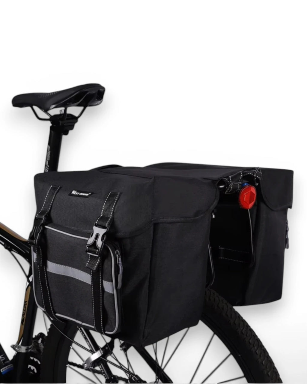 Sacoche de vélo porte-bagages double - 25 L - HOARD