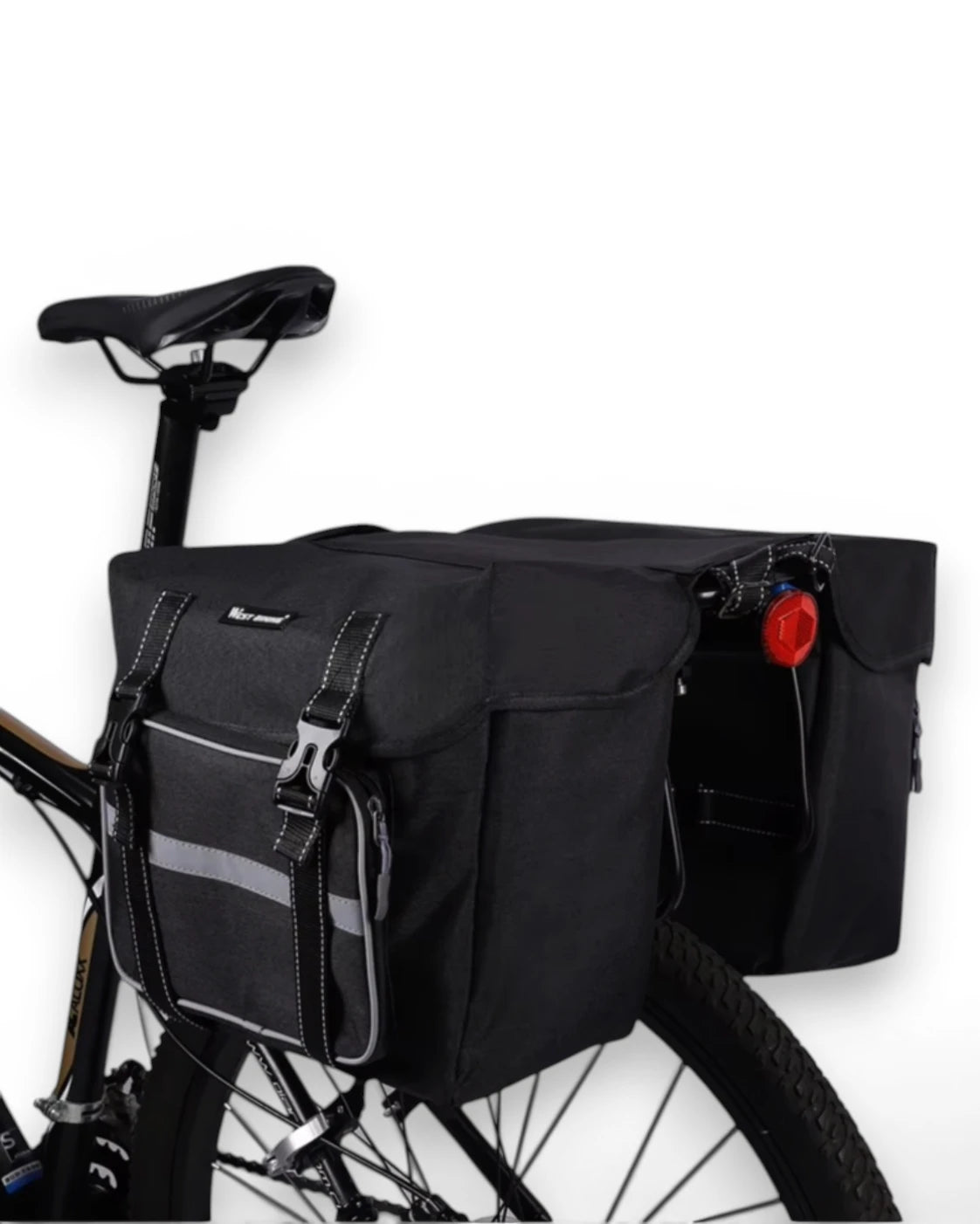 Sacoche de vélo porte-bagages double - 25 L - HOARD
