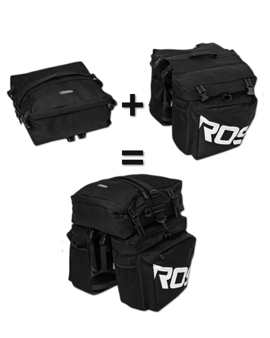 Sacoche porte-bagages vélo - 37 L - LEAGUE