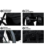 Sacoche porte-bagages vélo - 37 L - LEAGUE