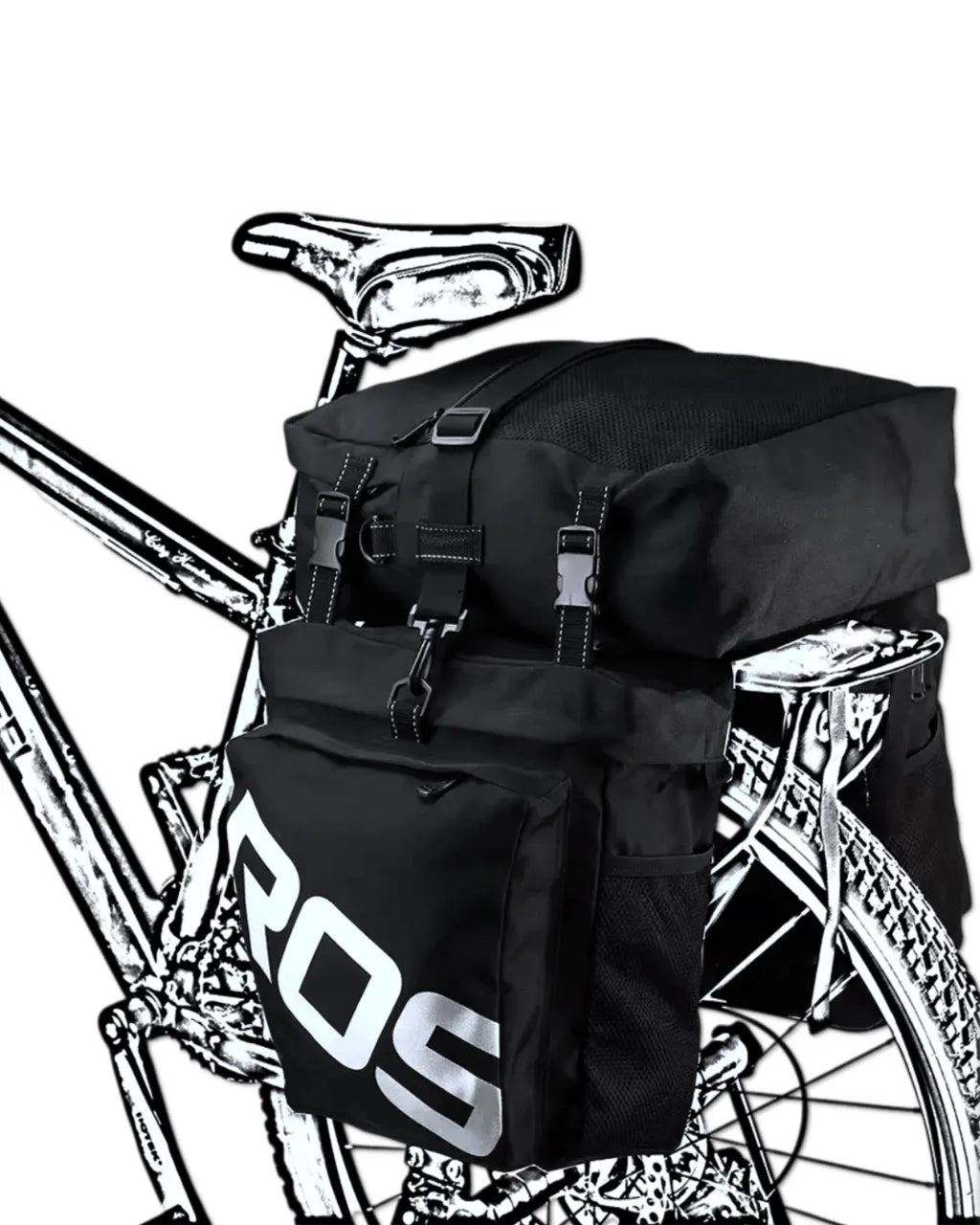 Sacoche porte-bagages vélo - 37 L - LEAGUE