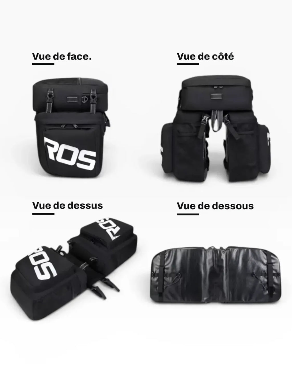 Sacoche porte-bagages vélo - 37 L - LEAGUE