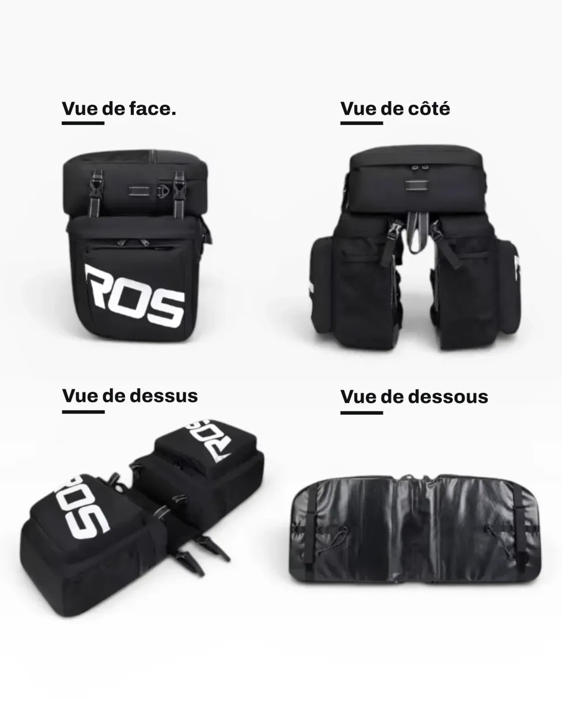 Sacoche porte-bagages vélo - 37 L - LEAGUE