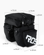 Sacoche porte-bagages vélo - 37 L - LEAGUE