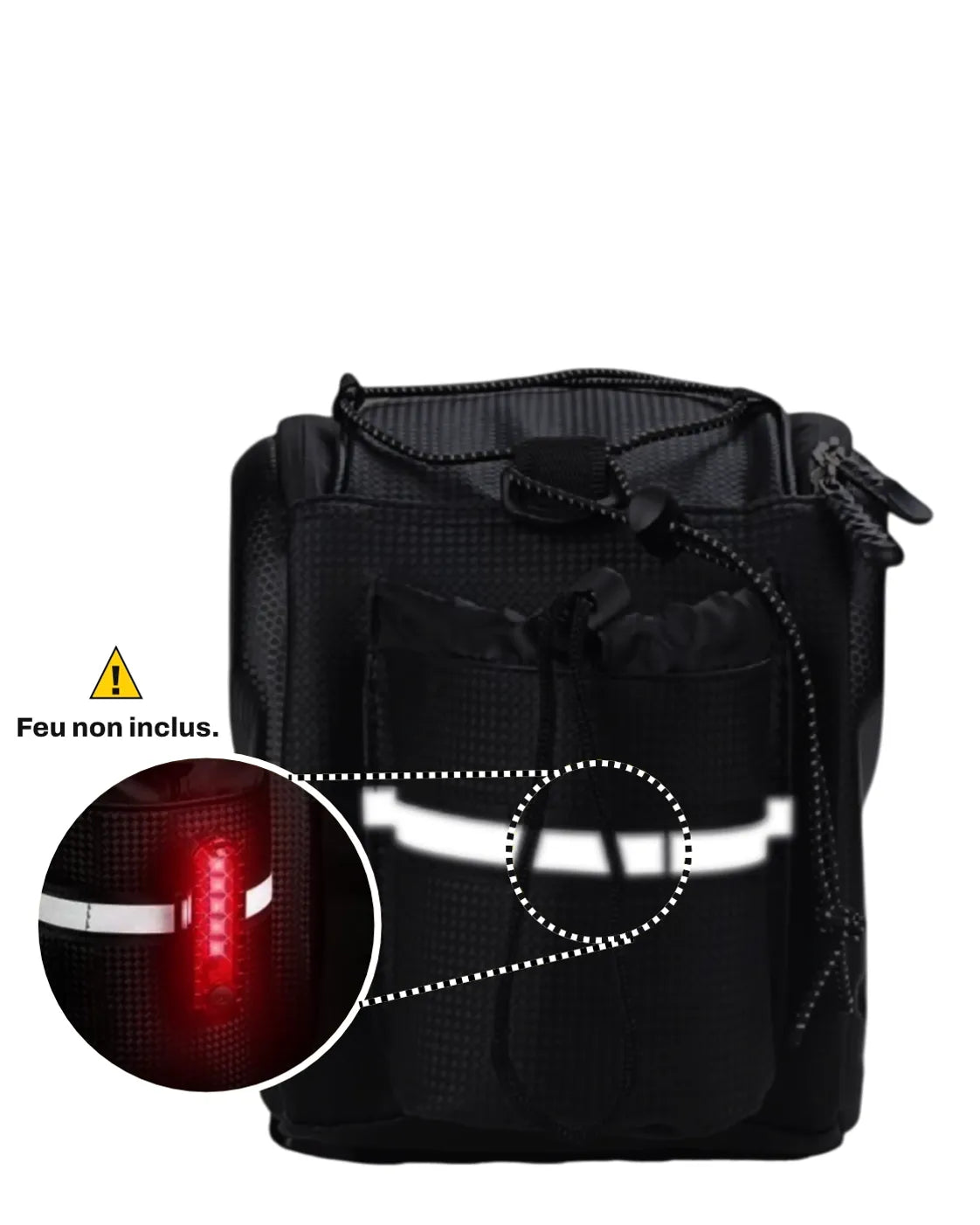 Sacoche porte-bagages arrière - 10 L- TRUSS