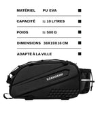 Sacoche porte-bagages arrière - 10 L- TRUSS