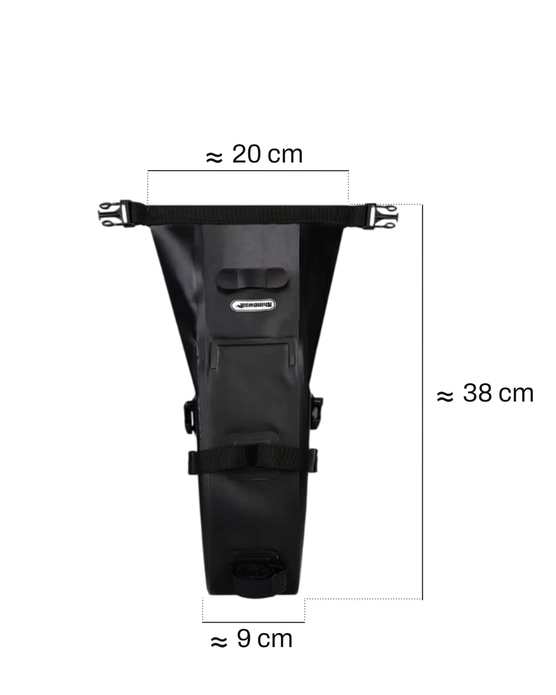 Sacoche de selle pour vélo - 2,5 L - BRIF