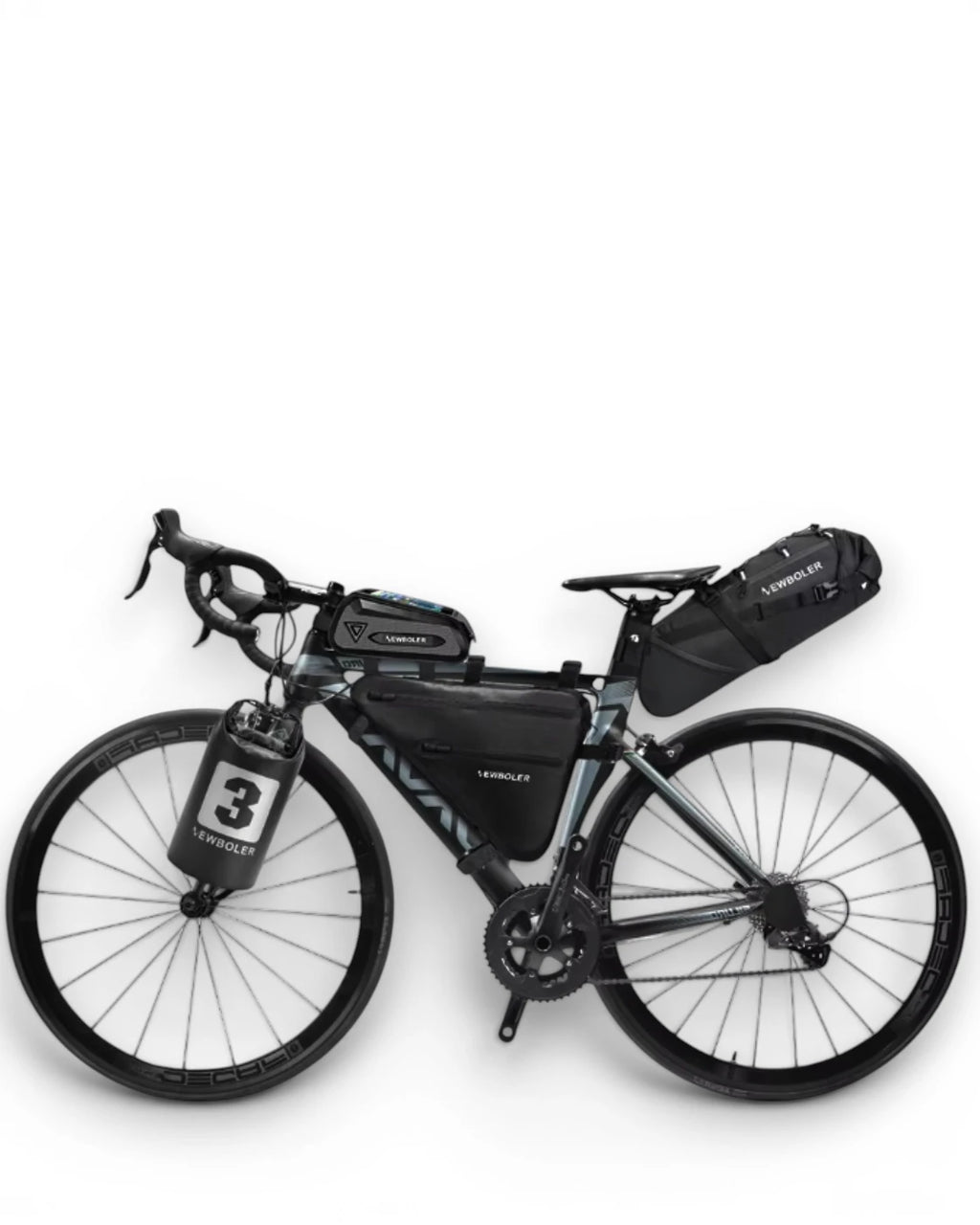 Sacoche de selle pour vélo - 10 L- CLAMP