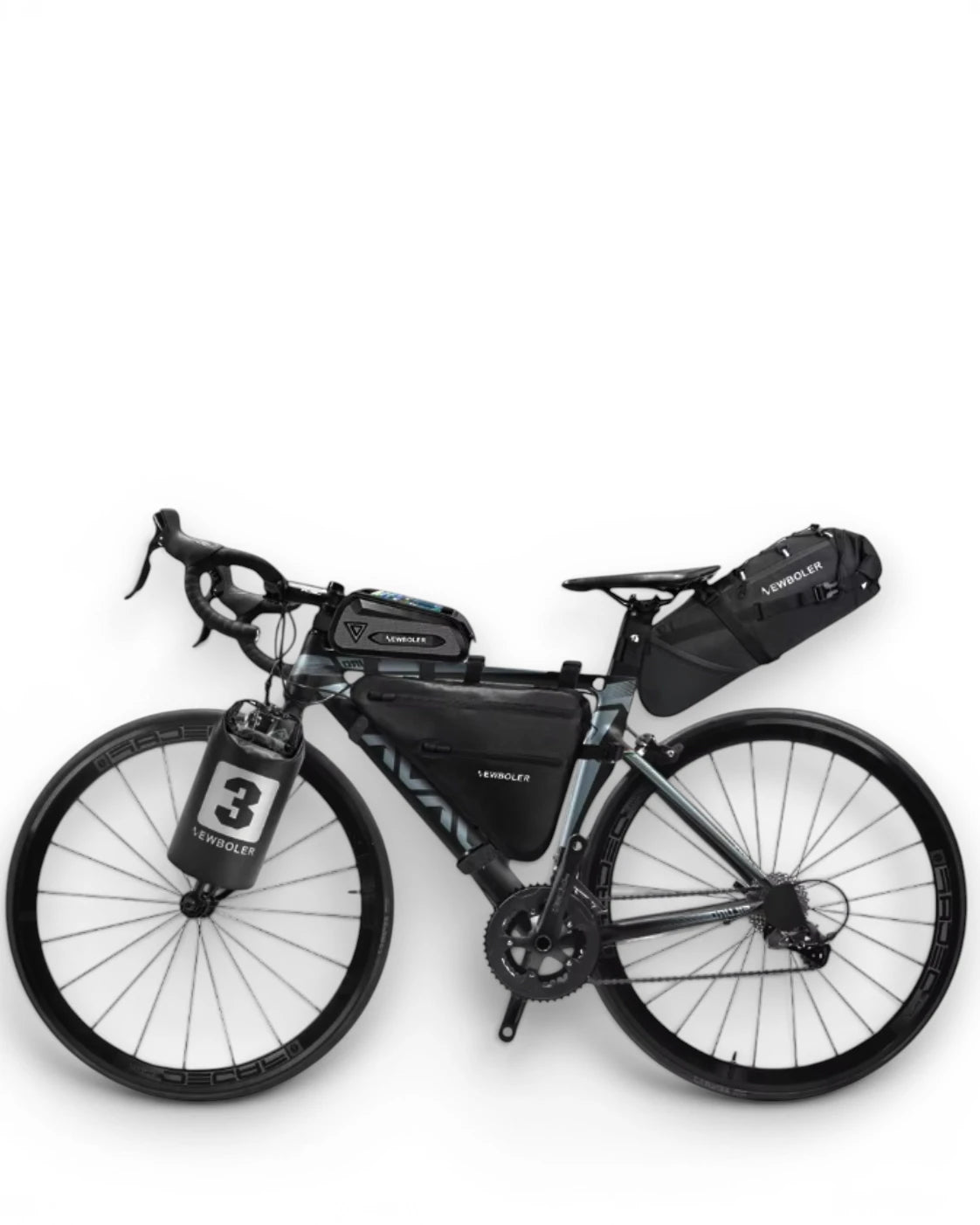 Sacoche de selle pour vélo - 10 L- CLAMP