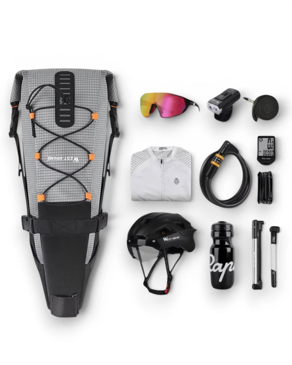 Sacoche de selle vélo de route - 10 L - LANCE
