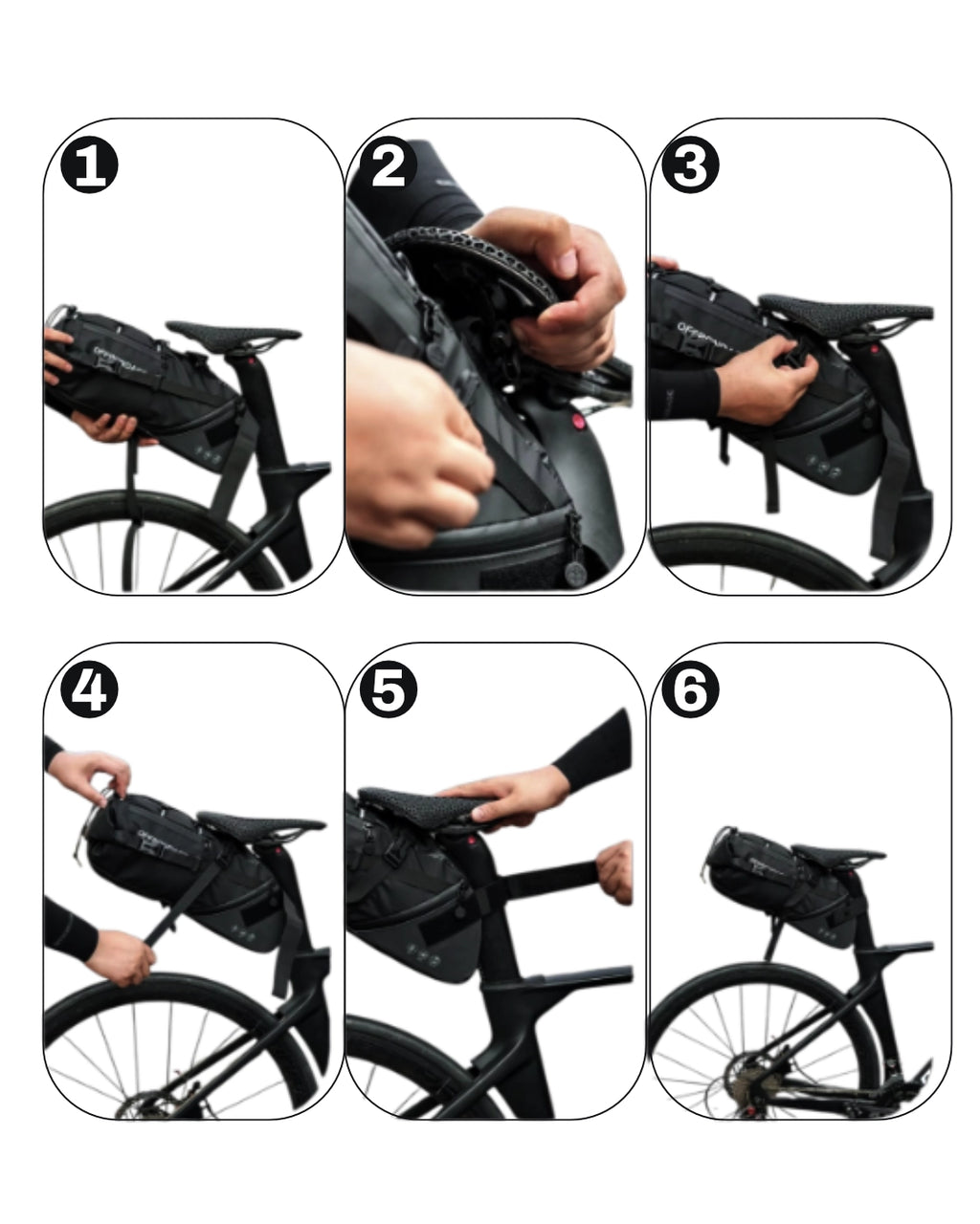 Sacoche selle vélo - 15 L - TUSK