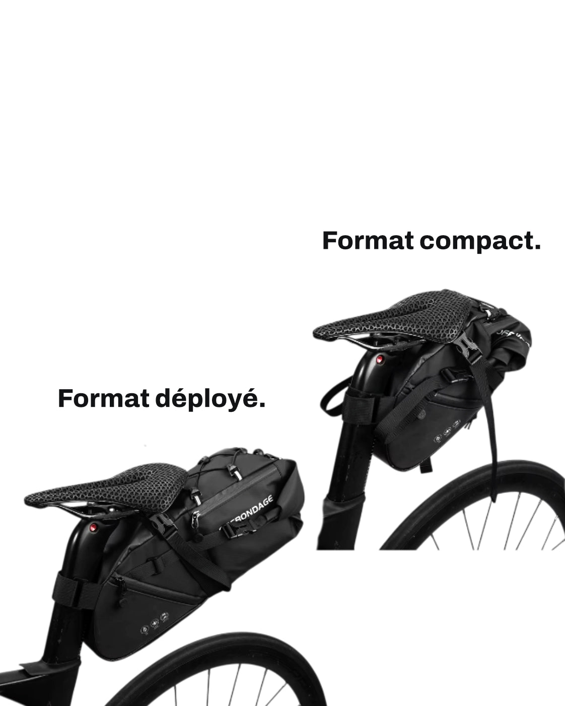 Sacoche selle vélo - 15 L - TUSK
