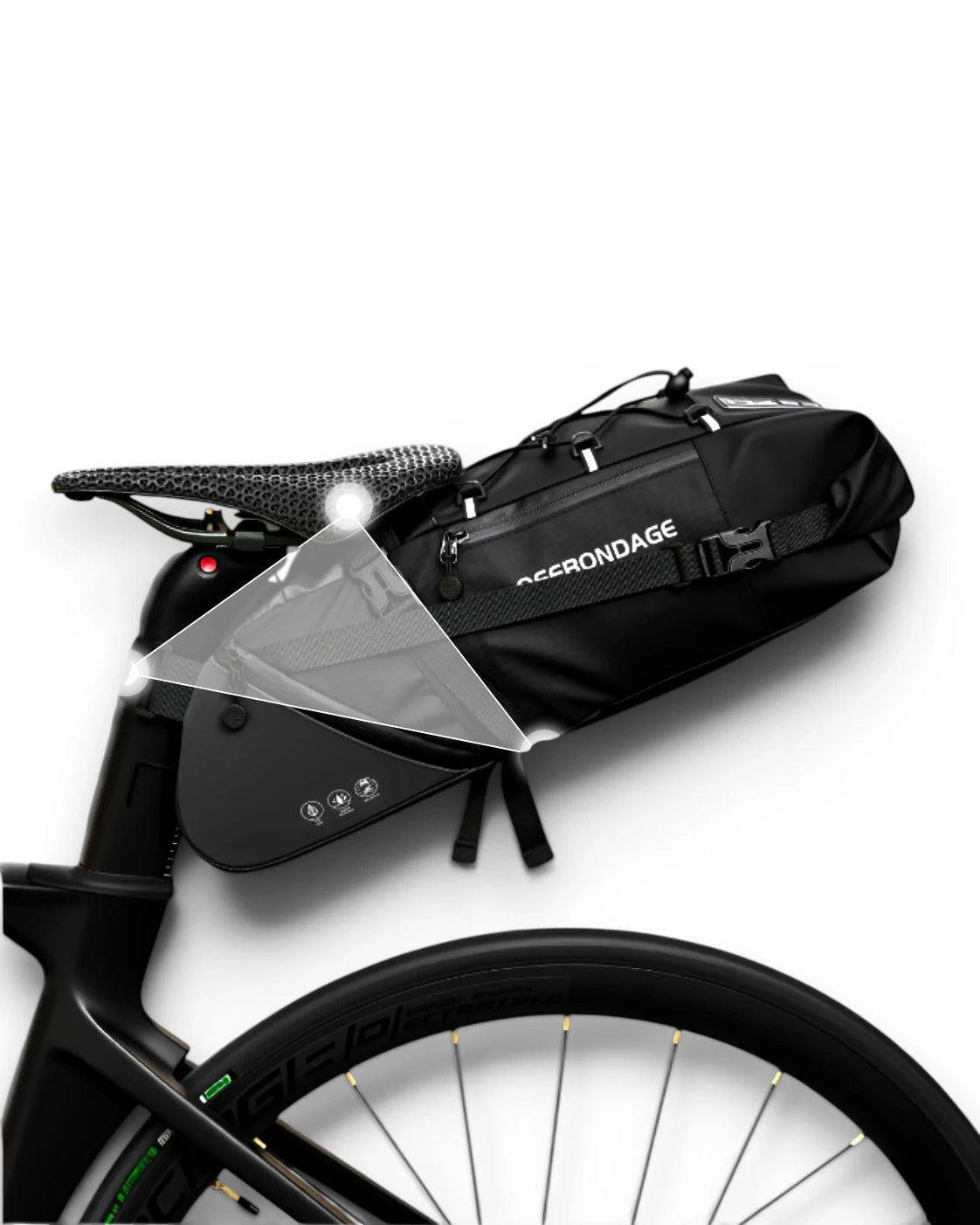 Sacoche selle vélo - 15 L - TUSK