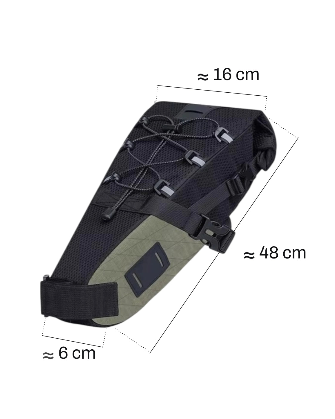 Sacoche de selle de vélo - 5,8 L - TYNE