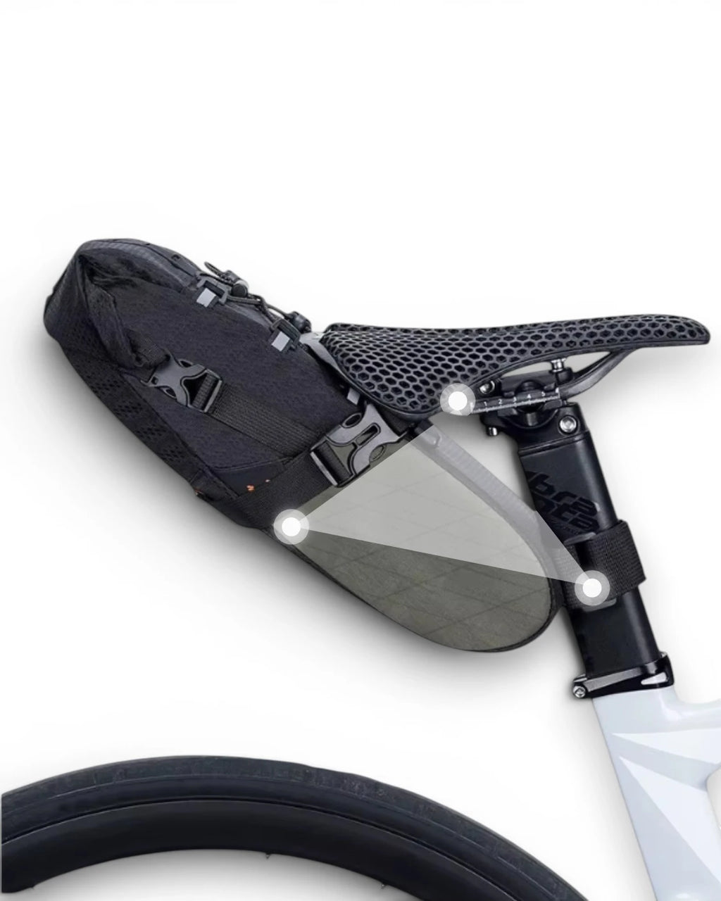 Sacoche de selle de vélo - 5,8 L - TYNE